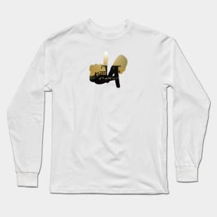 Medium LA Hands, Beach Long Sleeve T-Shirt